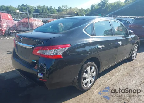 2013 Nissan Sentra S из США, поврежденный, VIN 3N1AB7AP2DL787175